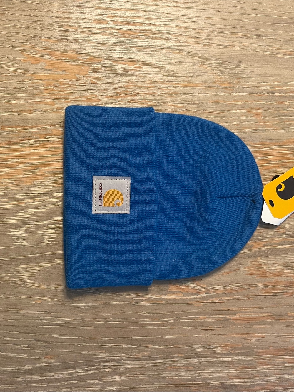 Carhartt Adults Blue Knit Cuffed Beanie